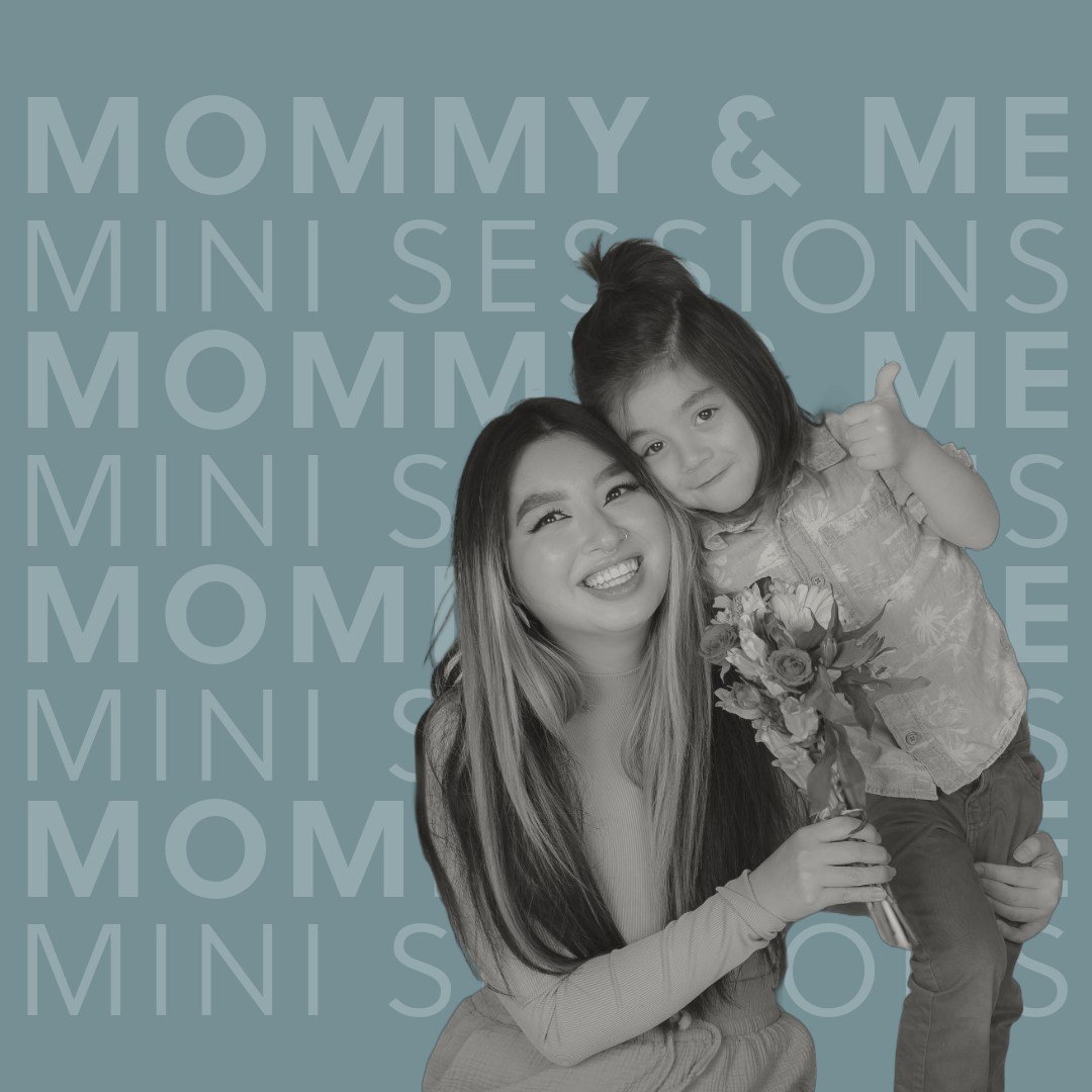 Let&rsquo;s capture some moments together, you deserve to be in the frame too!

Mommy &amp; Me mini sessions are now available for Mother&rsquo;s Day! We will have a gorgeous backdrop of colorful flowers to highlight the amazing love between you and 