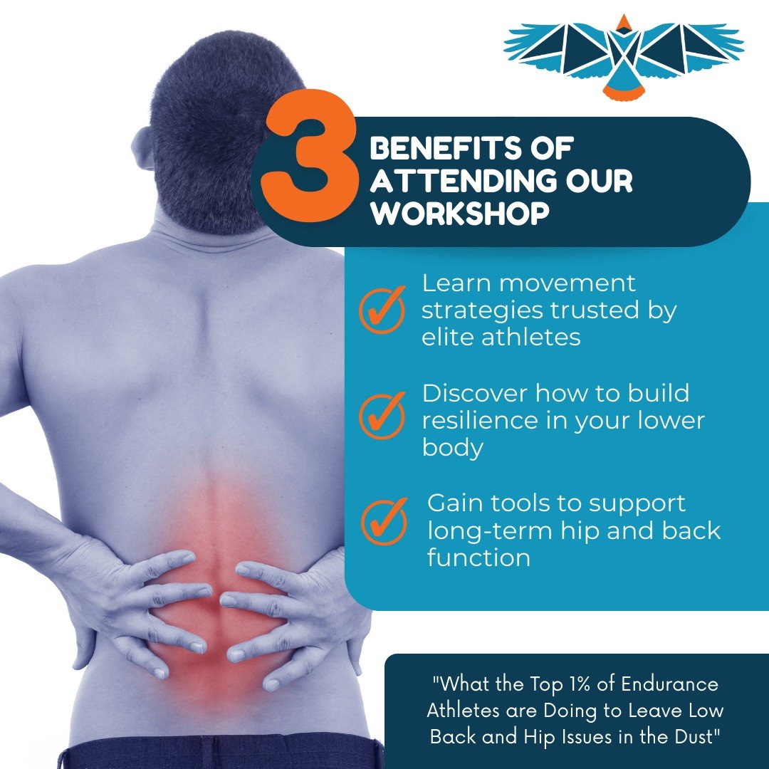 There’s a reason top performers focus on movement quality—not just intensity.
At this free workshop, Drs. Natalie and Shawn Small will show how small shifts in training can support long-term back and hip function while helping you stay
