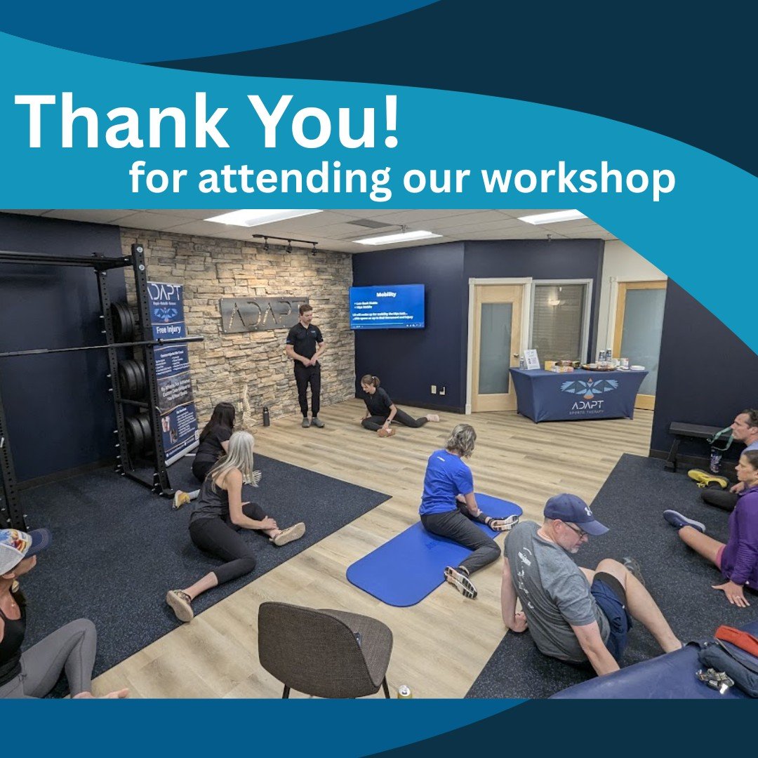 Thank you to everyone who joined us for the workshop!
We’re so grateful for the chance to connect, share strategies, and support your journey toward stronger, more sustainable movement.
Seeing a room full of active individuals committed to l