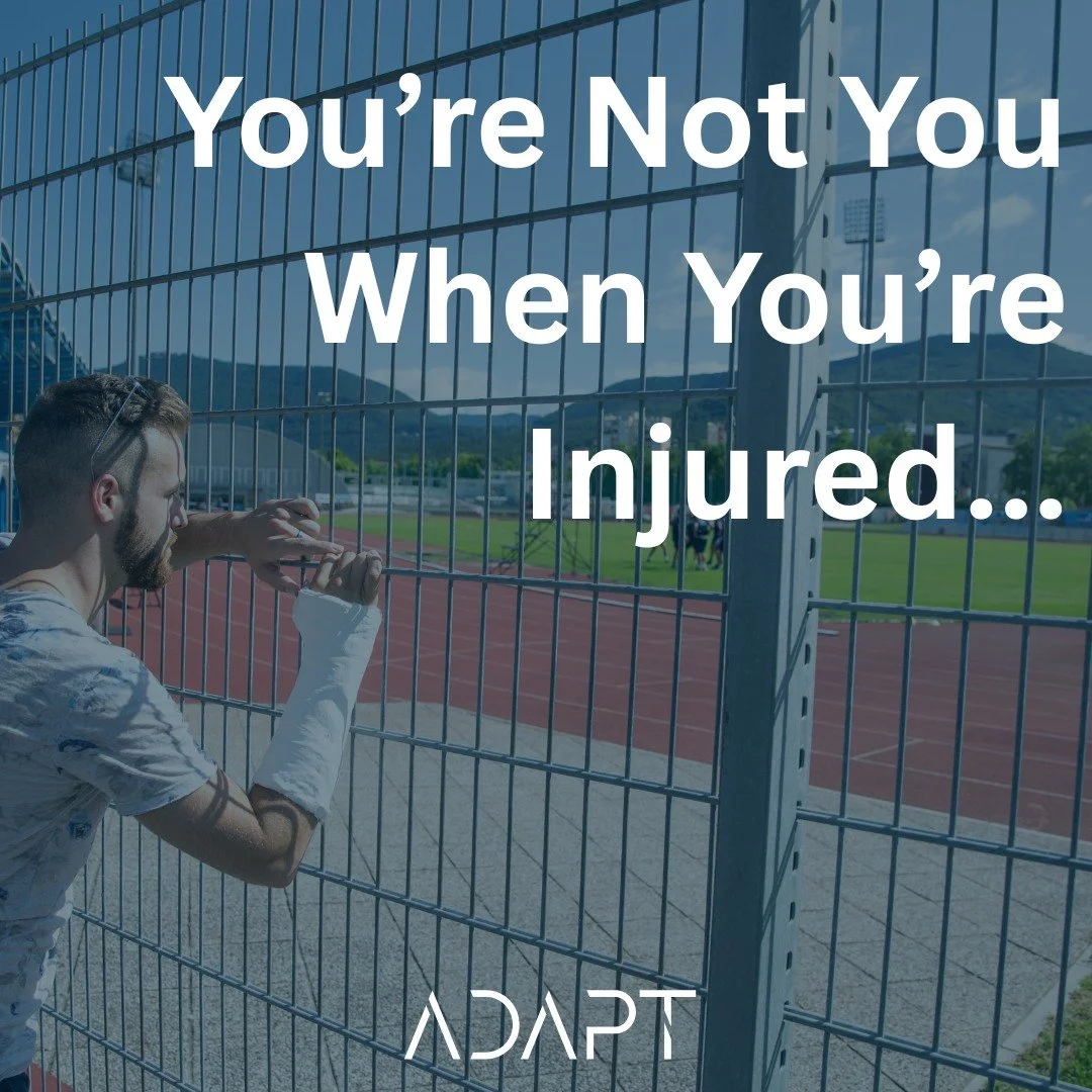 Being injured is more than just being in pain. It’s losing the ability to do what you love. The excitement you feel about hitting that next PR, training for that race or even taking your morning walk with the dog is gone...
But many of us do n