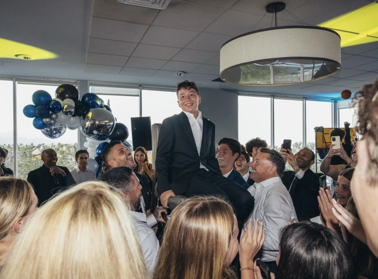 Dancing at Bar Mitzvah 