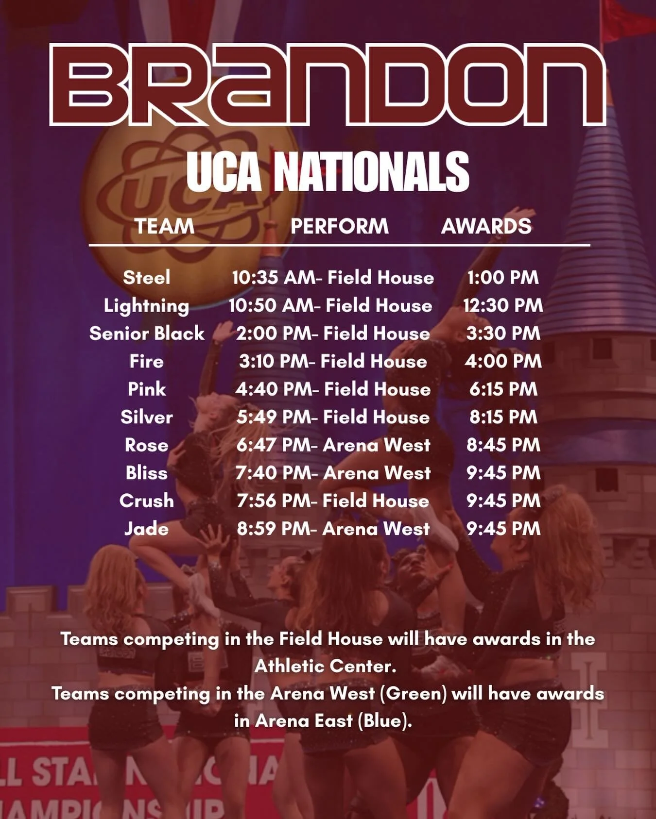 UCA Day 2! Let&rsquo;s go, BA! 🤩🅱️🅰️💪

#BrandonAllstars #BAWC #KnowOurName #GrowingUpBA