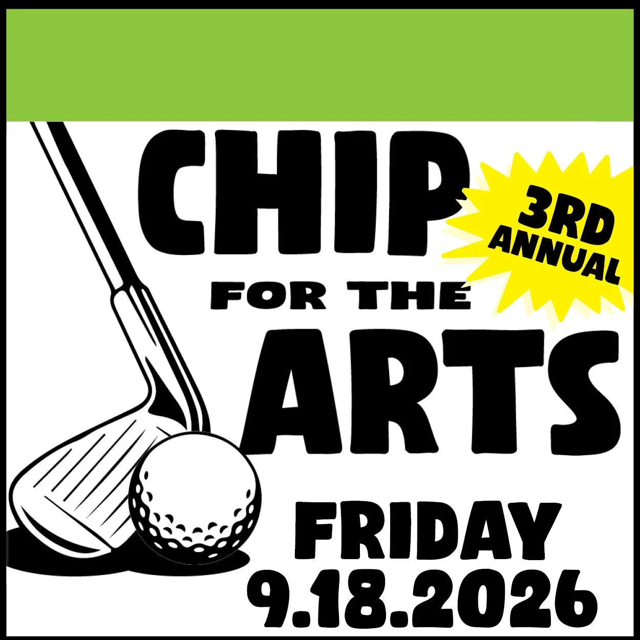 Chip for the Arts September 18