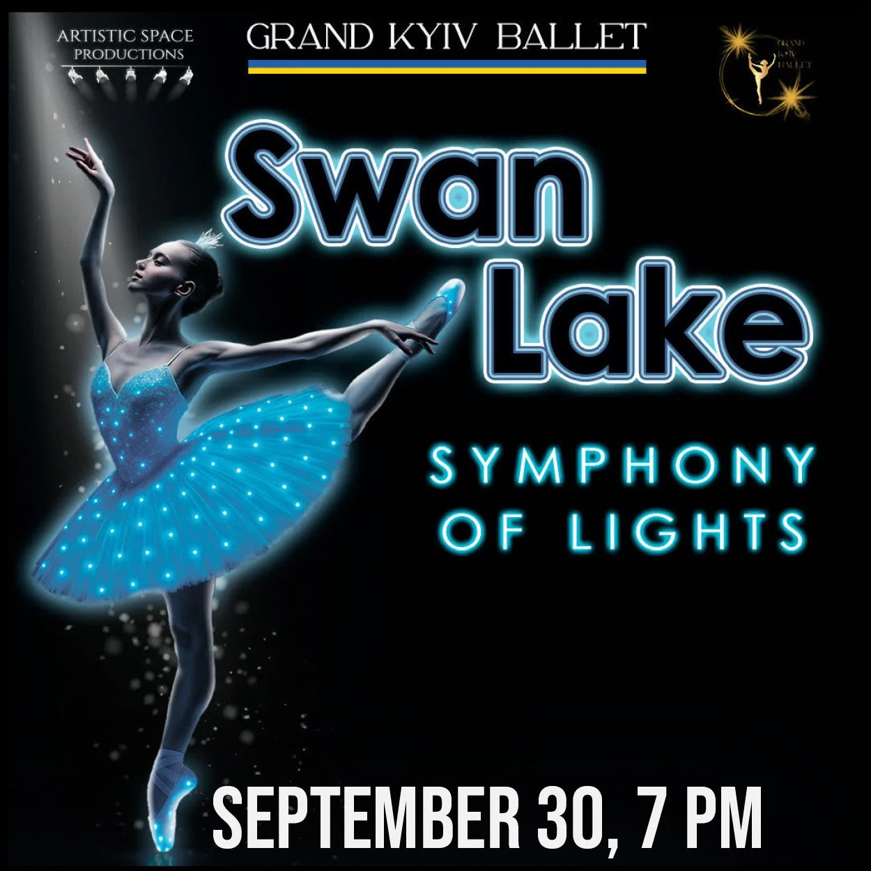 Swan Lake Symphony of Lights Grand Kyiv
