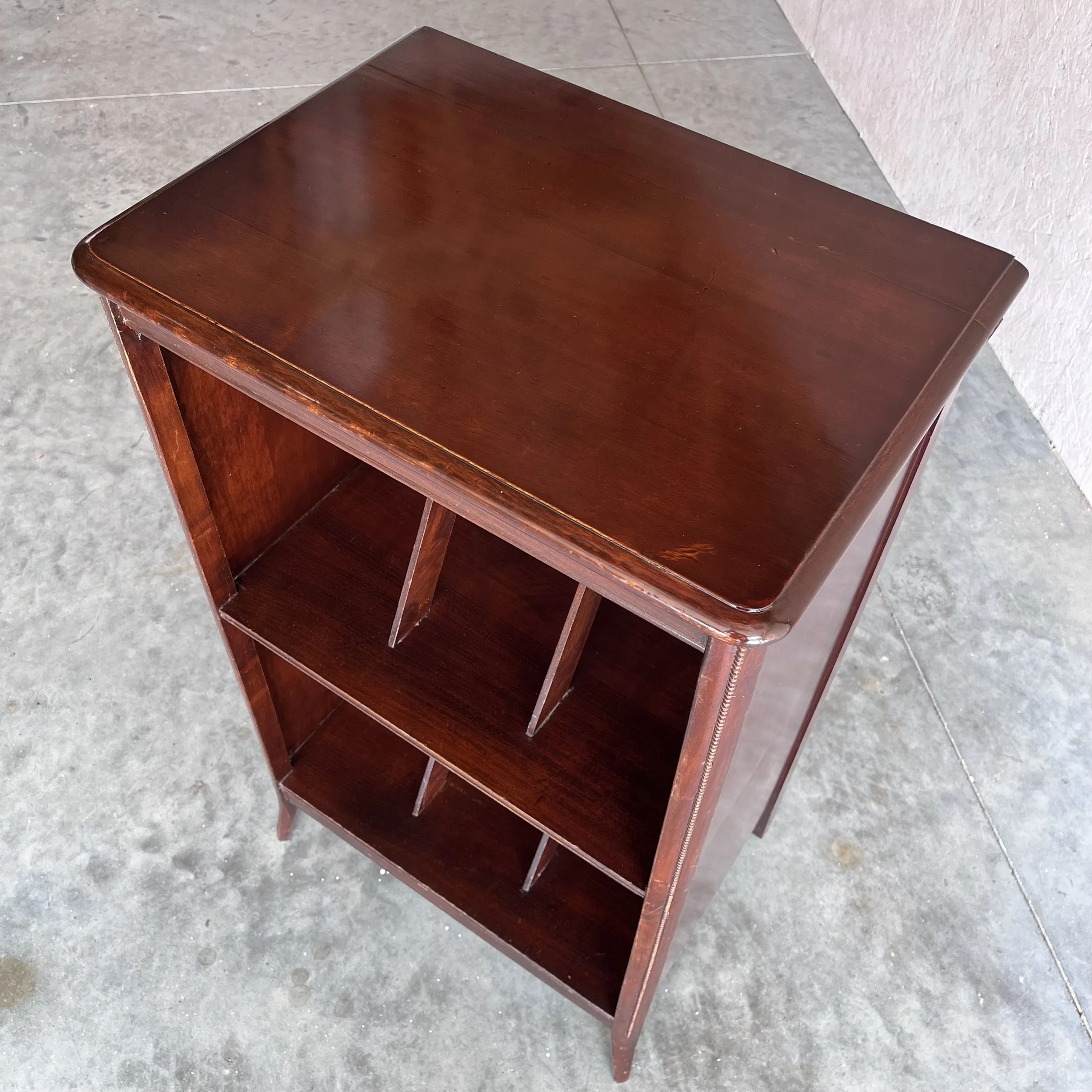 Mahogany Music Cabinet