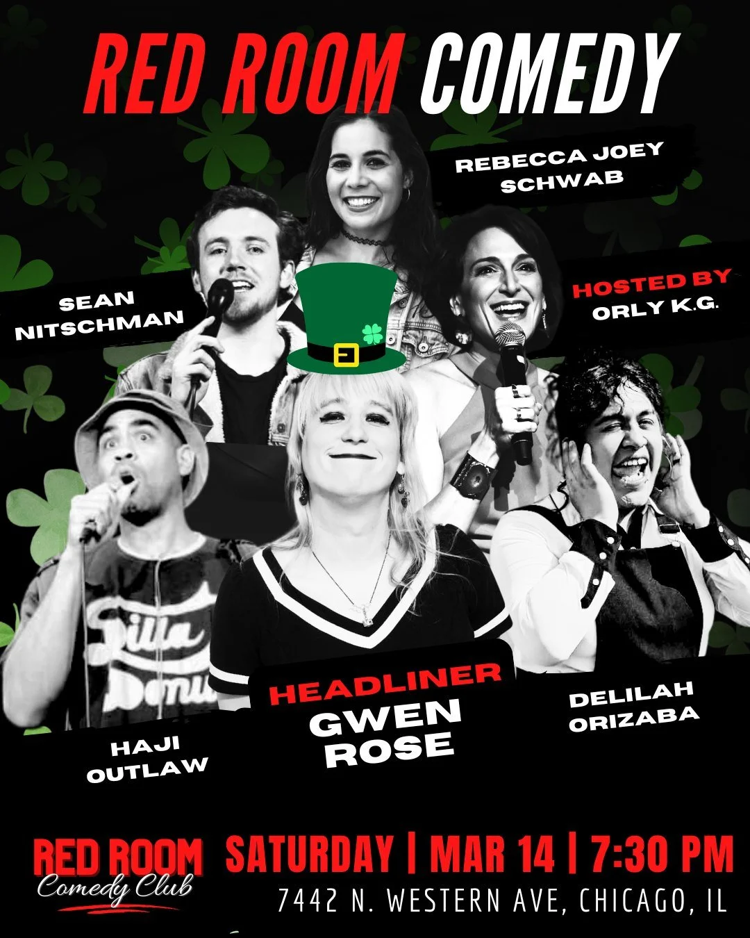 Red Room Comedy Saturday Showcase