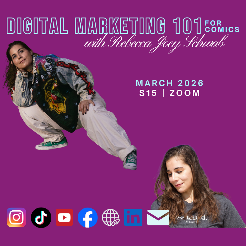 Digital Marketing 101 for Comics with Rebecca Joey Schwab