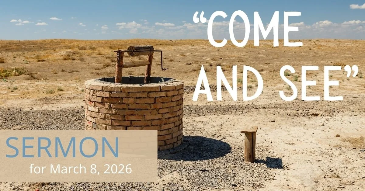 March 8, 2026, The Third Sunday in Lent