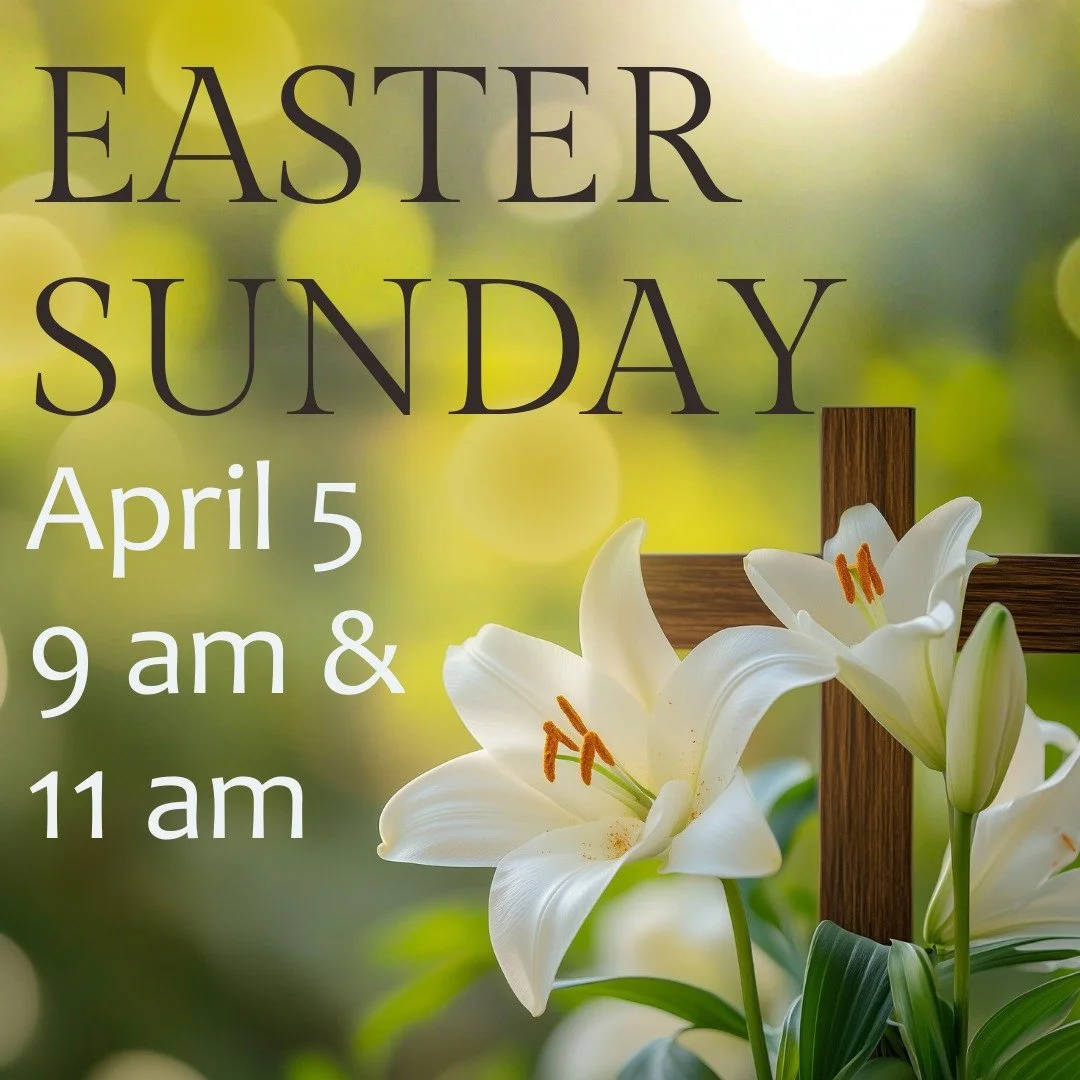 Join us for Holy Week services.
Parking is available at Canada Life.

Palm Sunday,  March 29
9 am - Said Eucharist (BCP)
11 am - Sung Eucharist (BAS) with palm procession
4 pm - Vespers: A Buxtehude Abendmusiken
The All Saints Choir, soloists, and st
