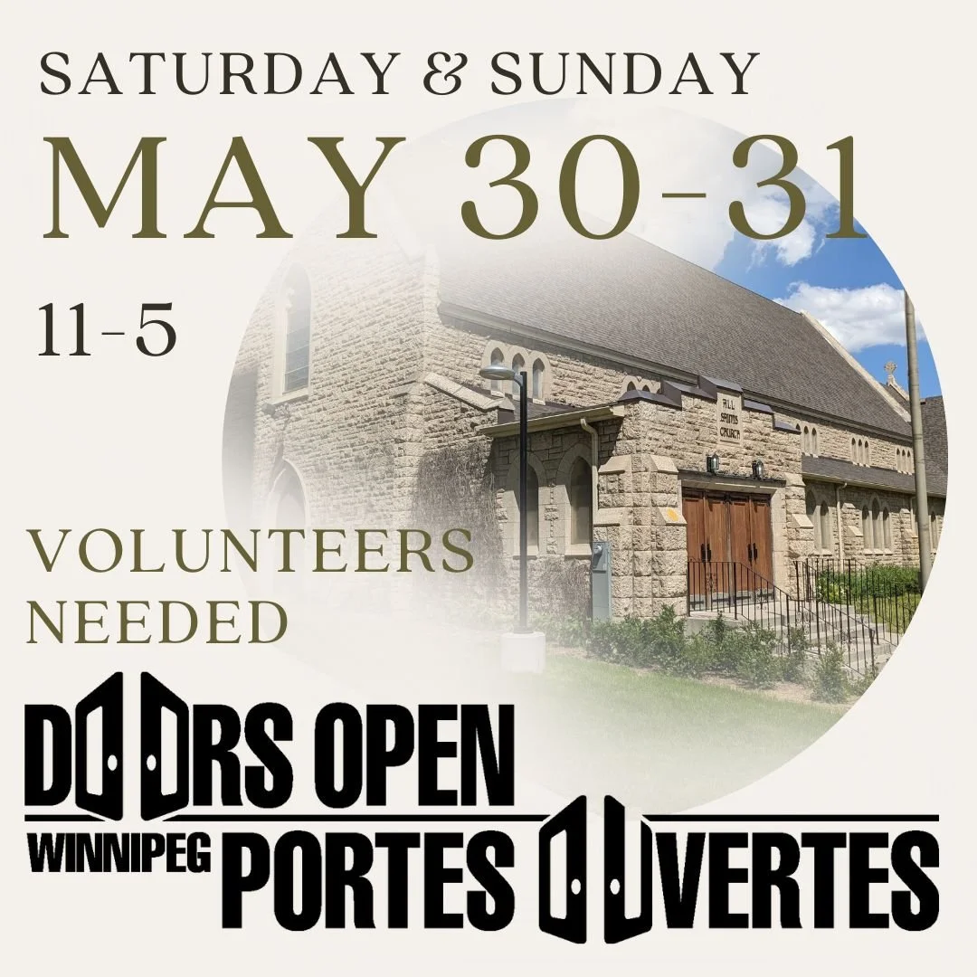 Doors Open Winnipeg - Volunteers Needed