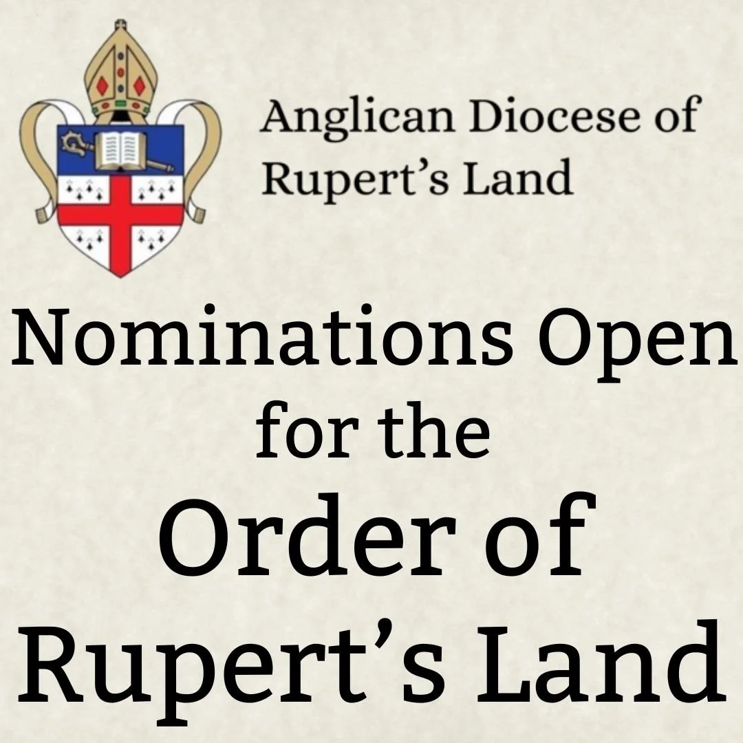 Nominations for the Order of Rupert’s Land