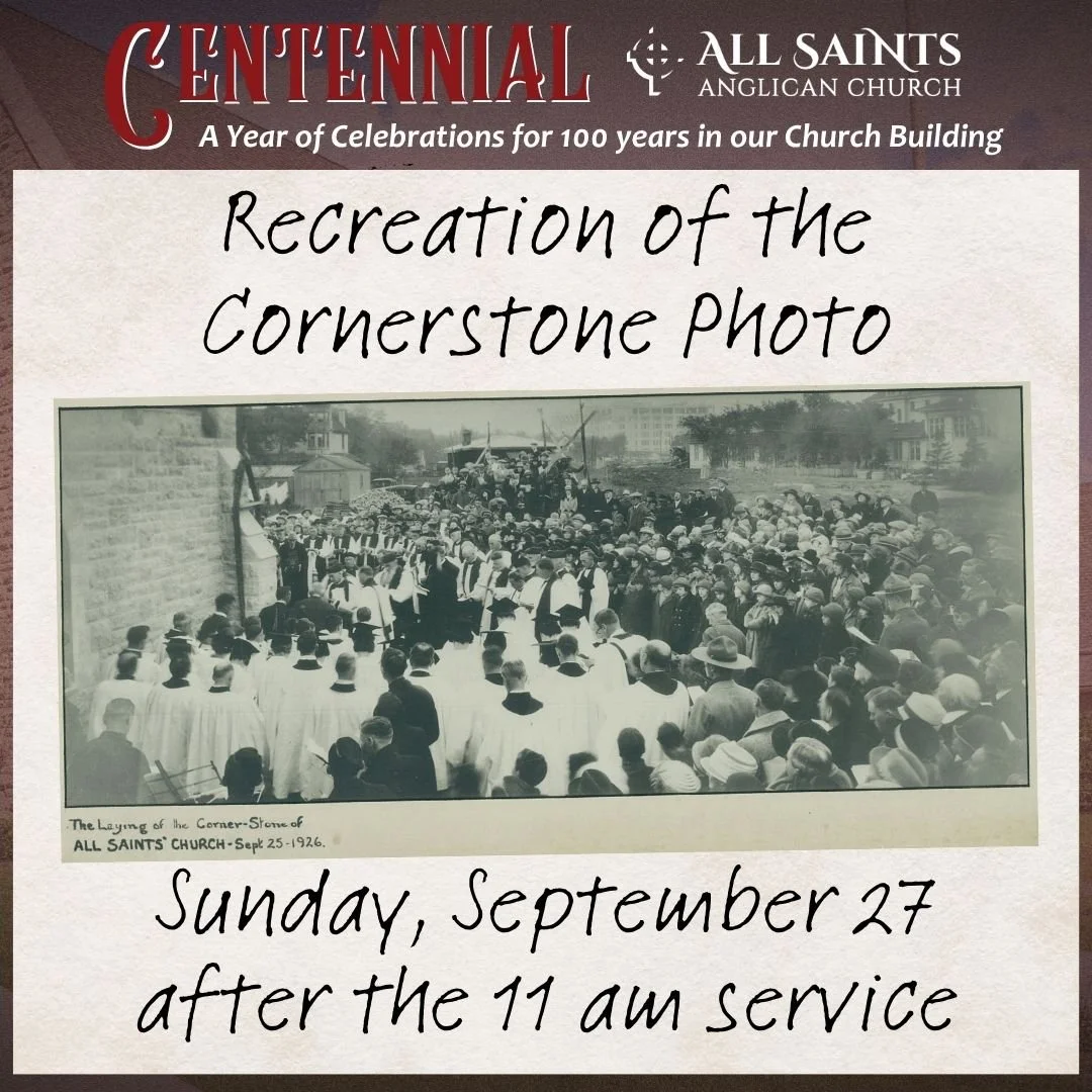 Centennial Recreation of the Cornerstone Photo