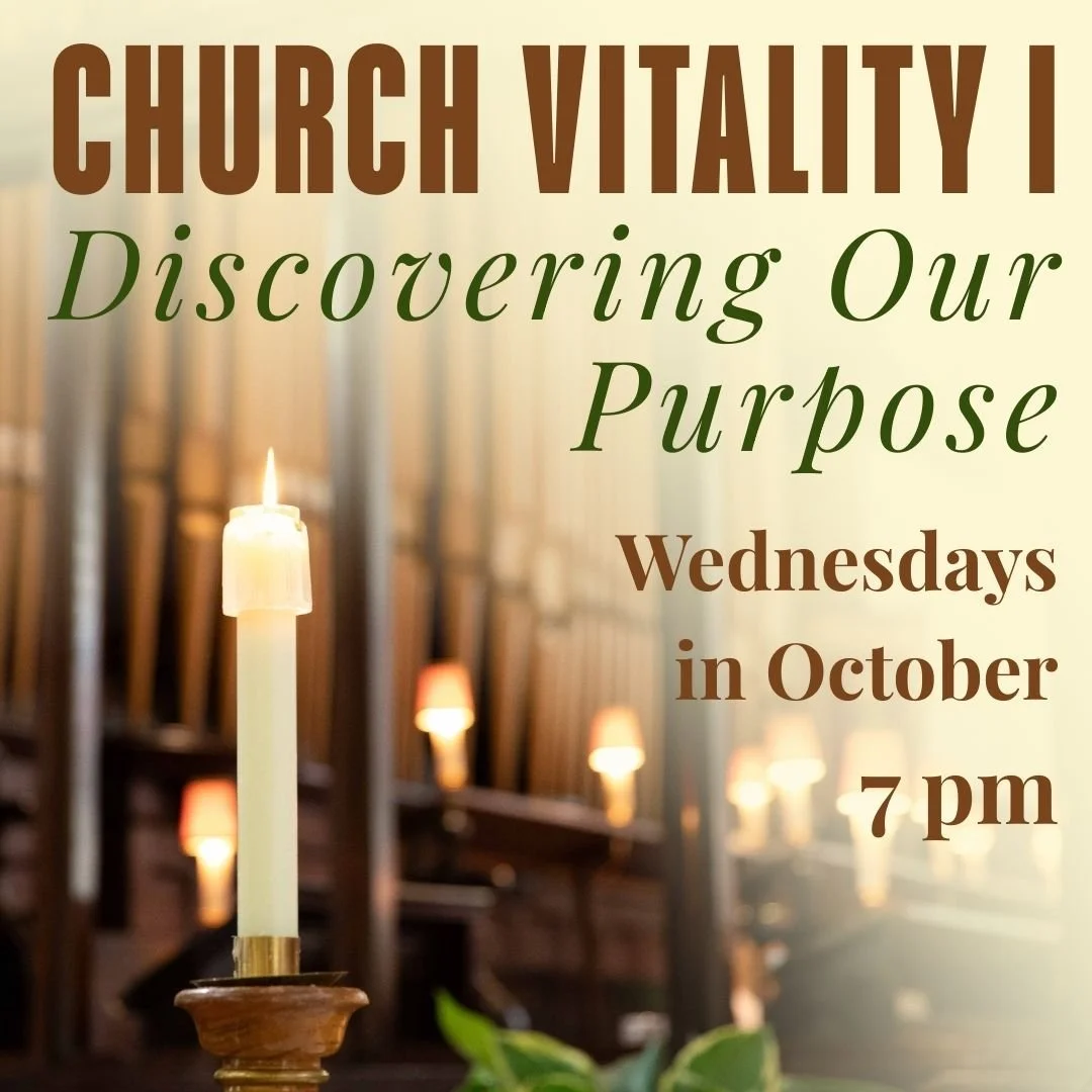 Church Vitality I - Discovering Our Purpose