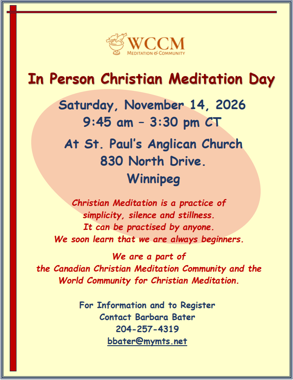 Christian Meditation Day
