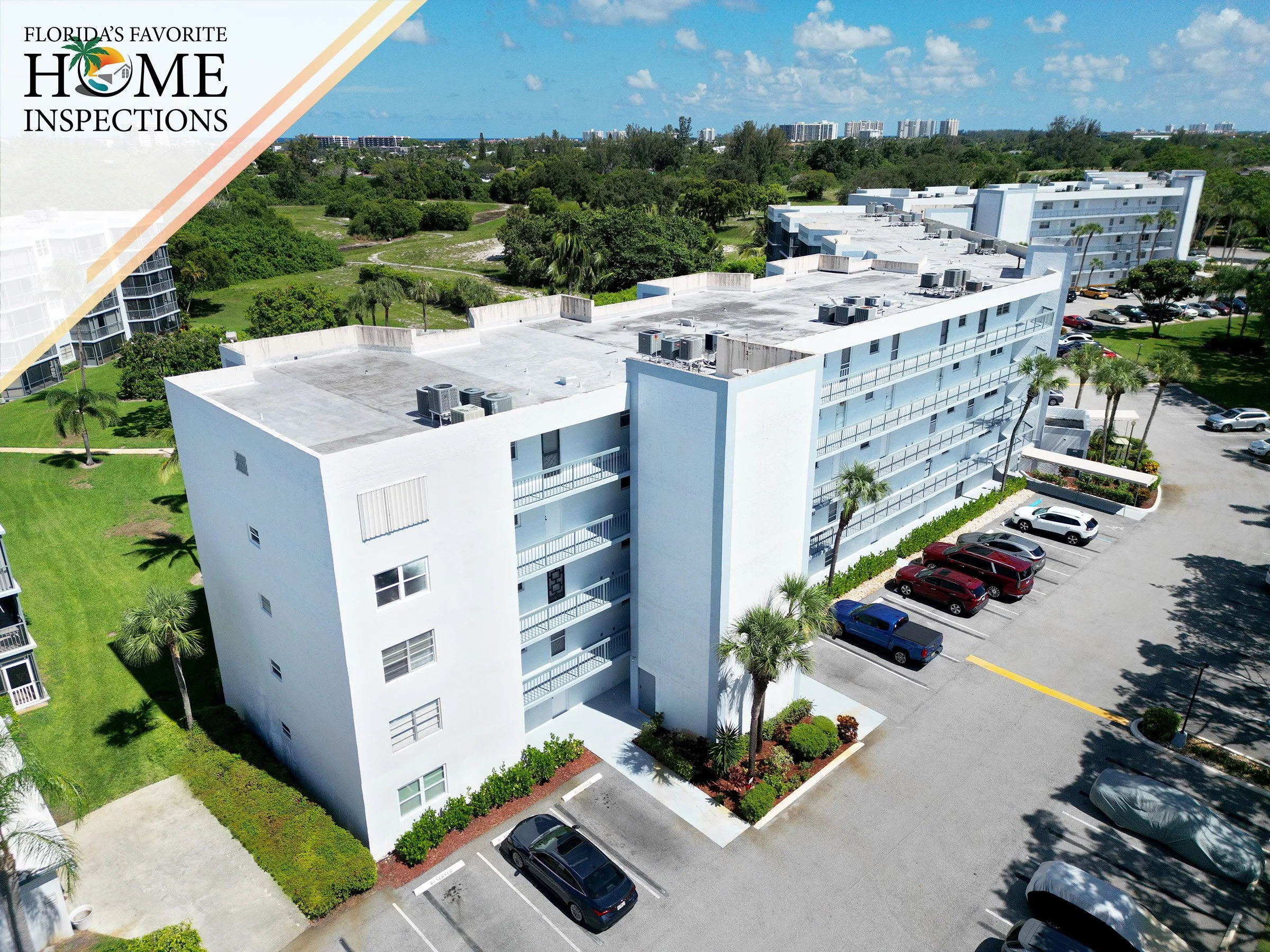 Condo during a condo inspection in Boca Raton
