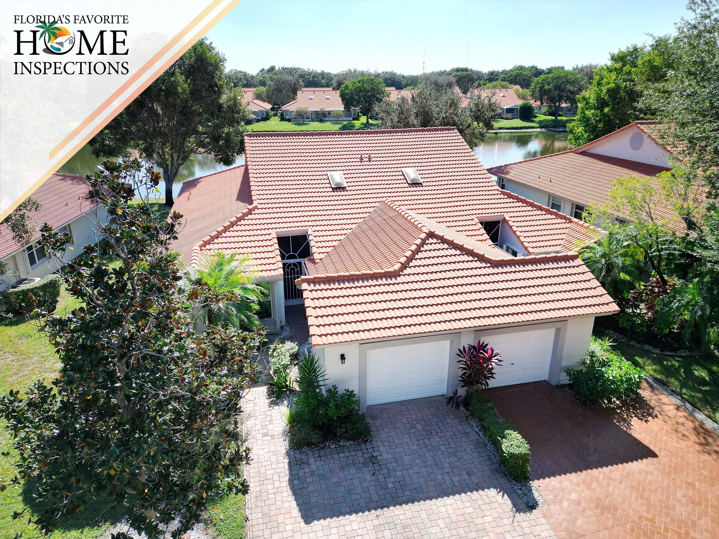 Villa during a home inspection in Boynton Beach, Florida.