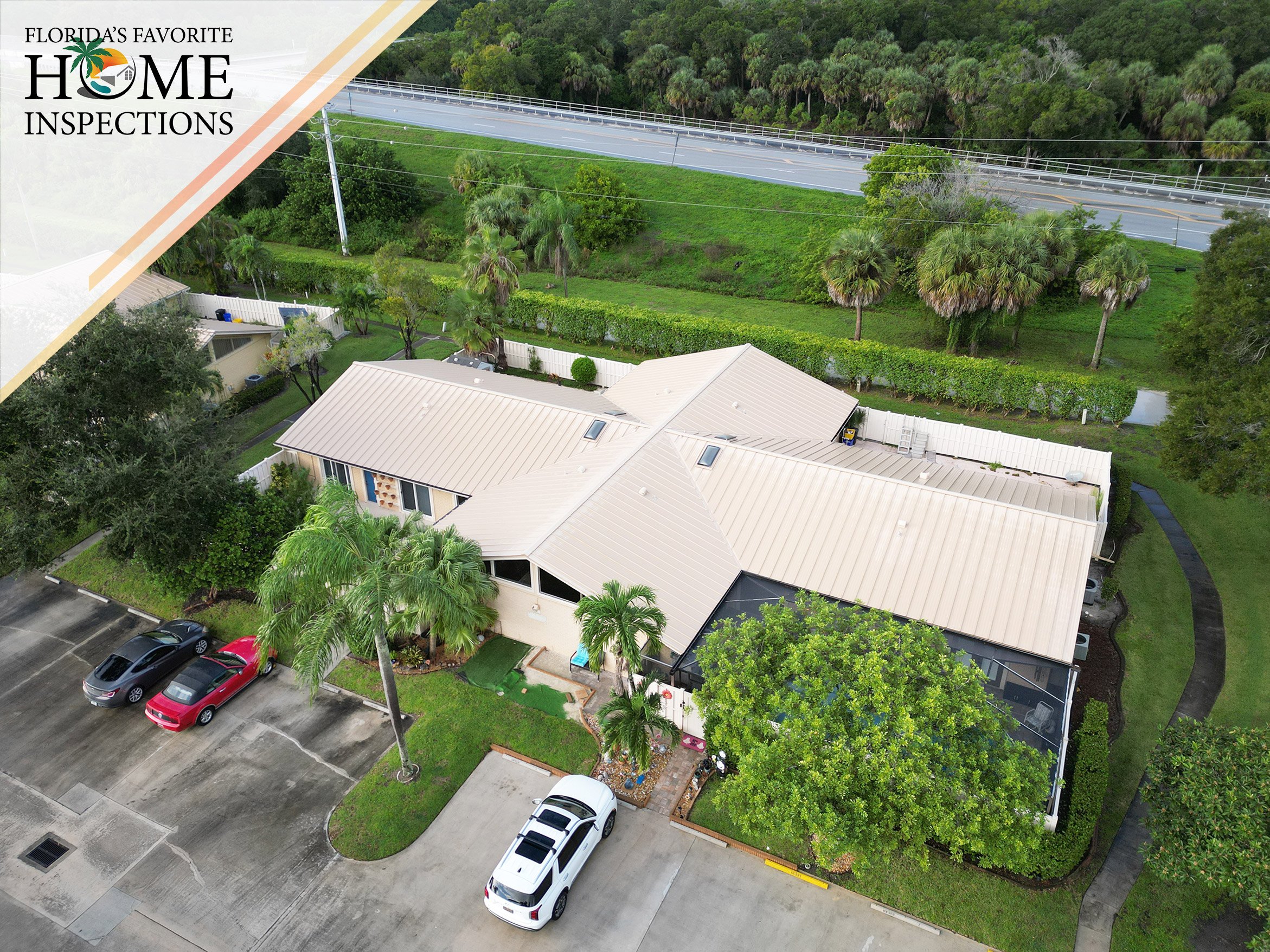 Villa during a home inspection in Palm Beach Gardens, Florida