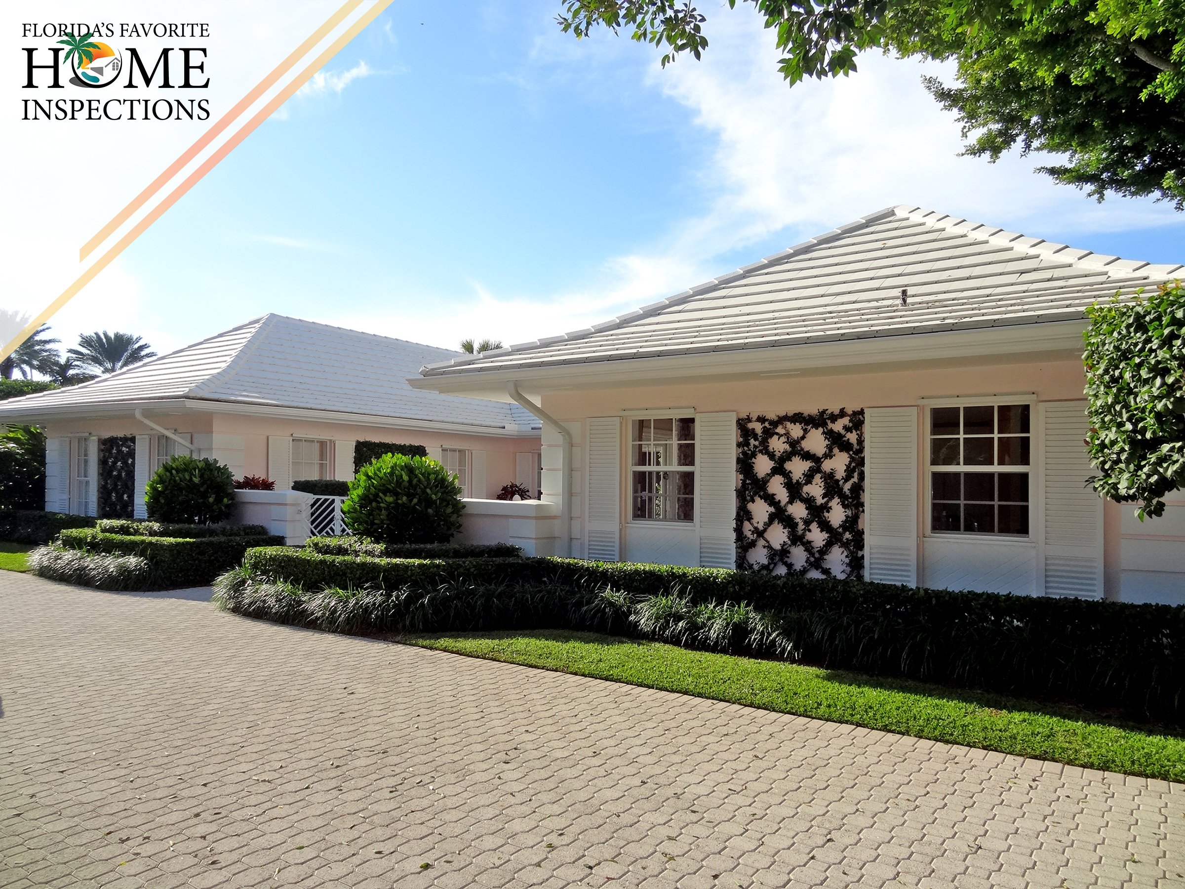 Home inspection in North Palm Beach, Palm Beach County, Florida.