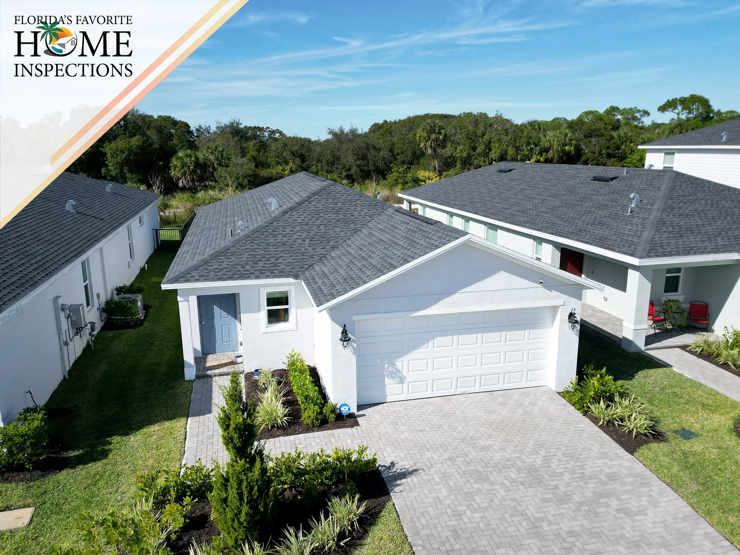 Home during a home inspection in Port St. Lucie, Florida.