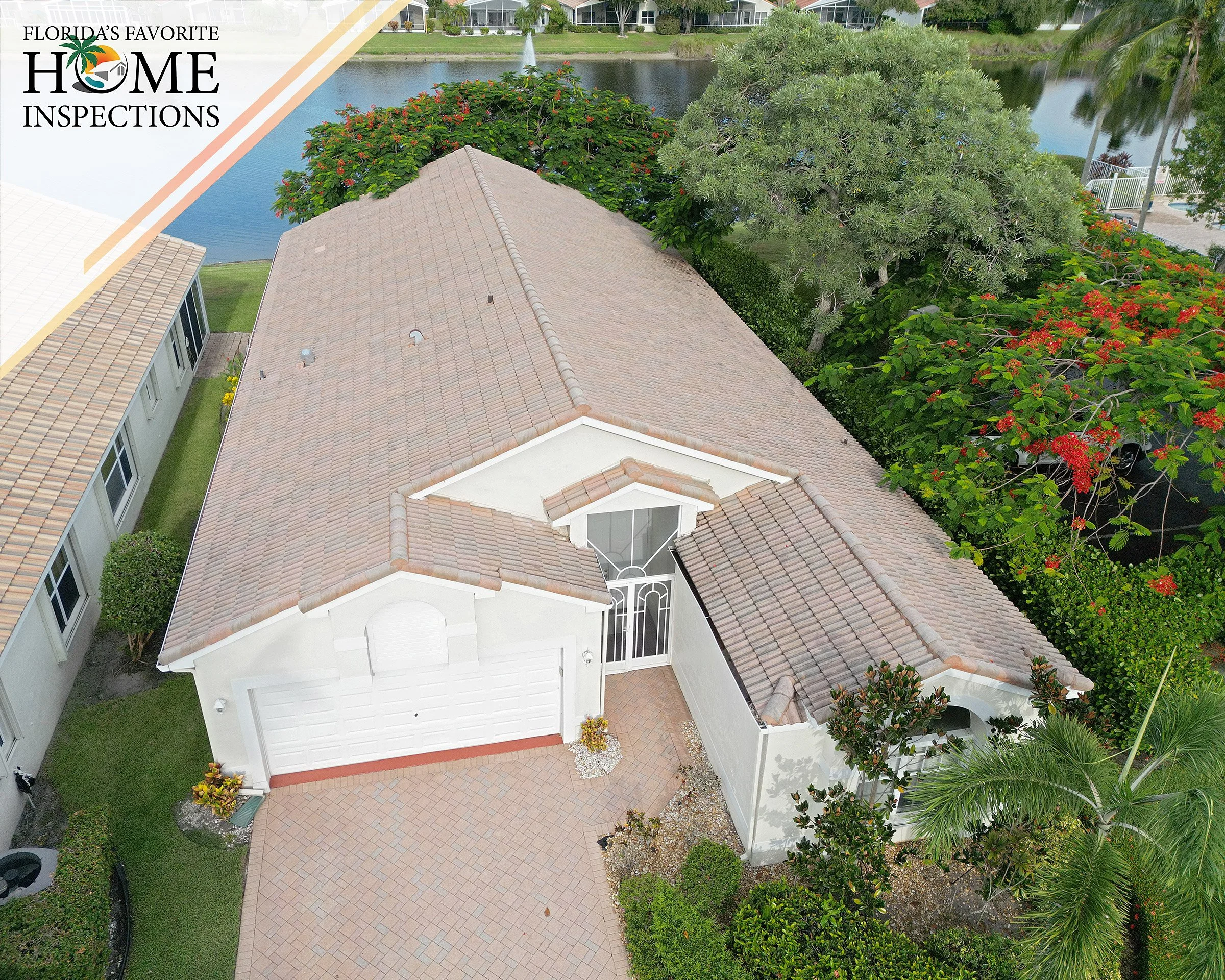 Single family home during a home inspection in Boynton Beach, Florida