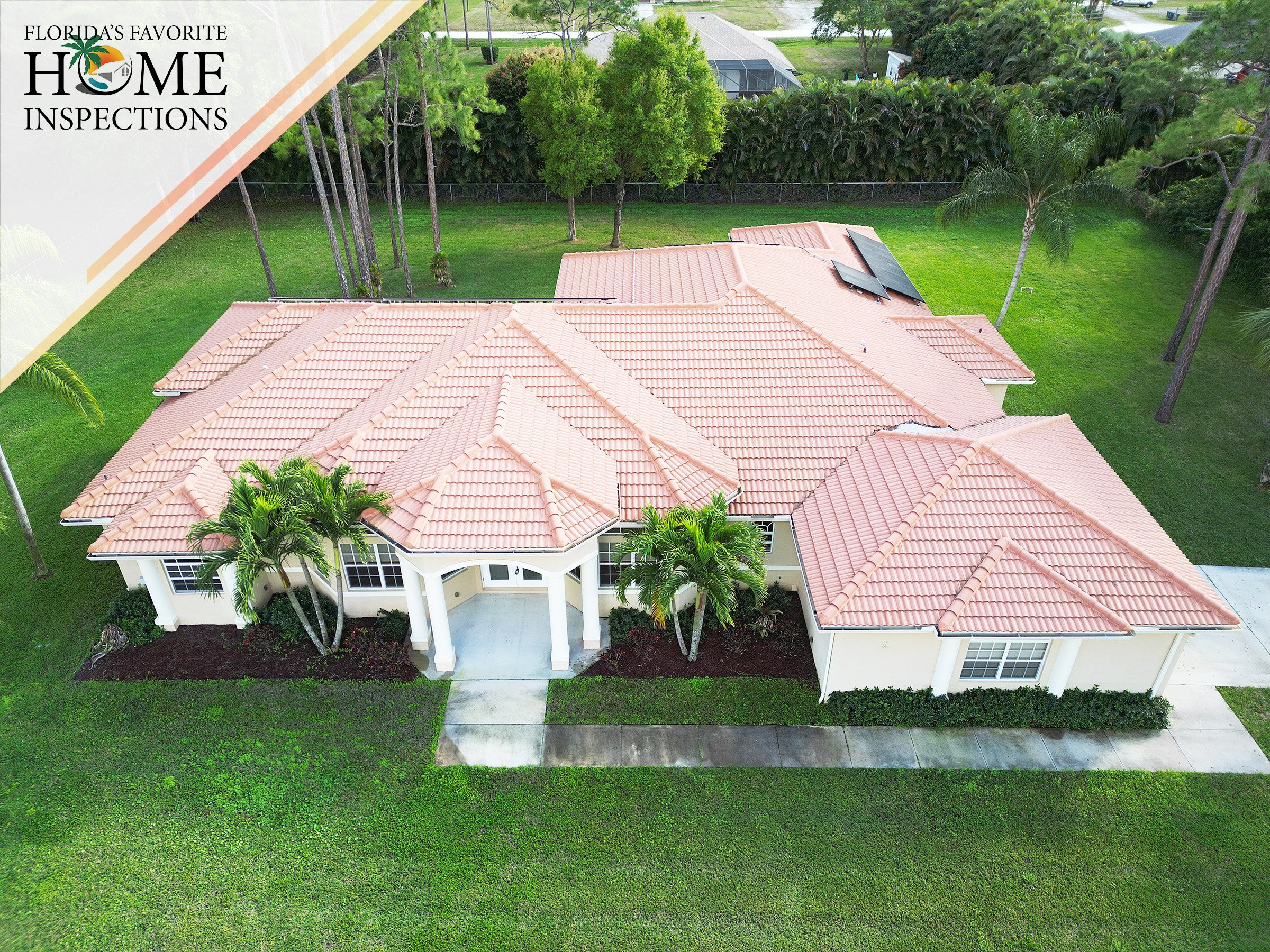 Home during a buyer's home inspection in Loxahatchee, Florida.