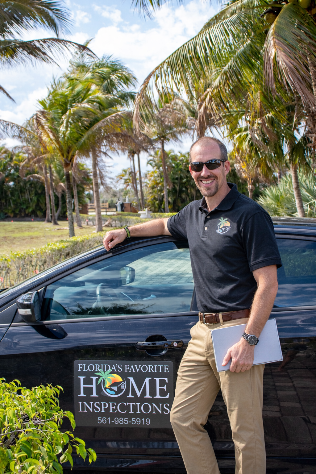 Max Guscott, Certified Master Inspector at Florida's Favorite Home Inspections.