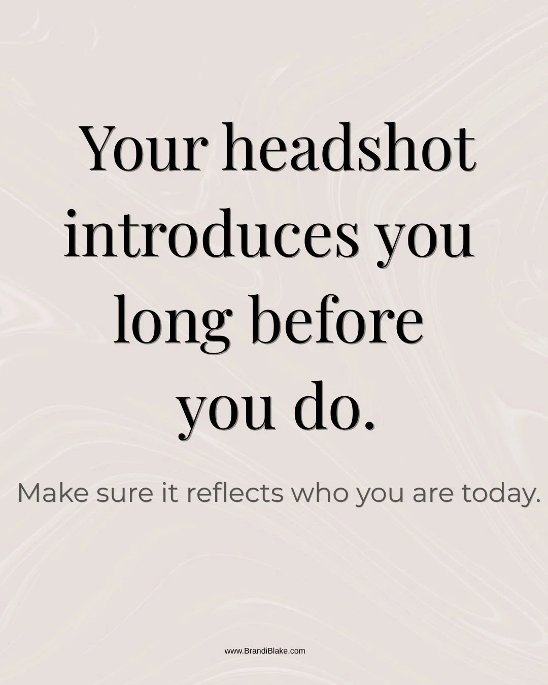 ✨ Monday Motivation ✨

Your headshot is often the first hello &mdash; long before you ever walk into the room.

It&rsquo;s what people see on LinkedIn, your website, business cards, and email signature. It&rsquo;s the image that introduces you, build
