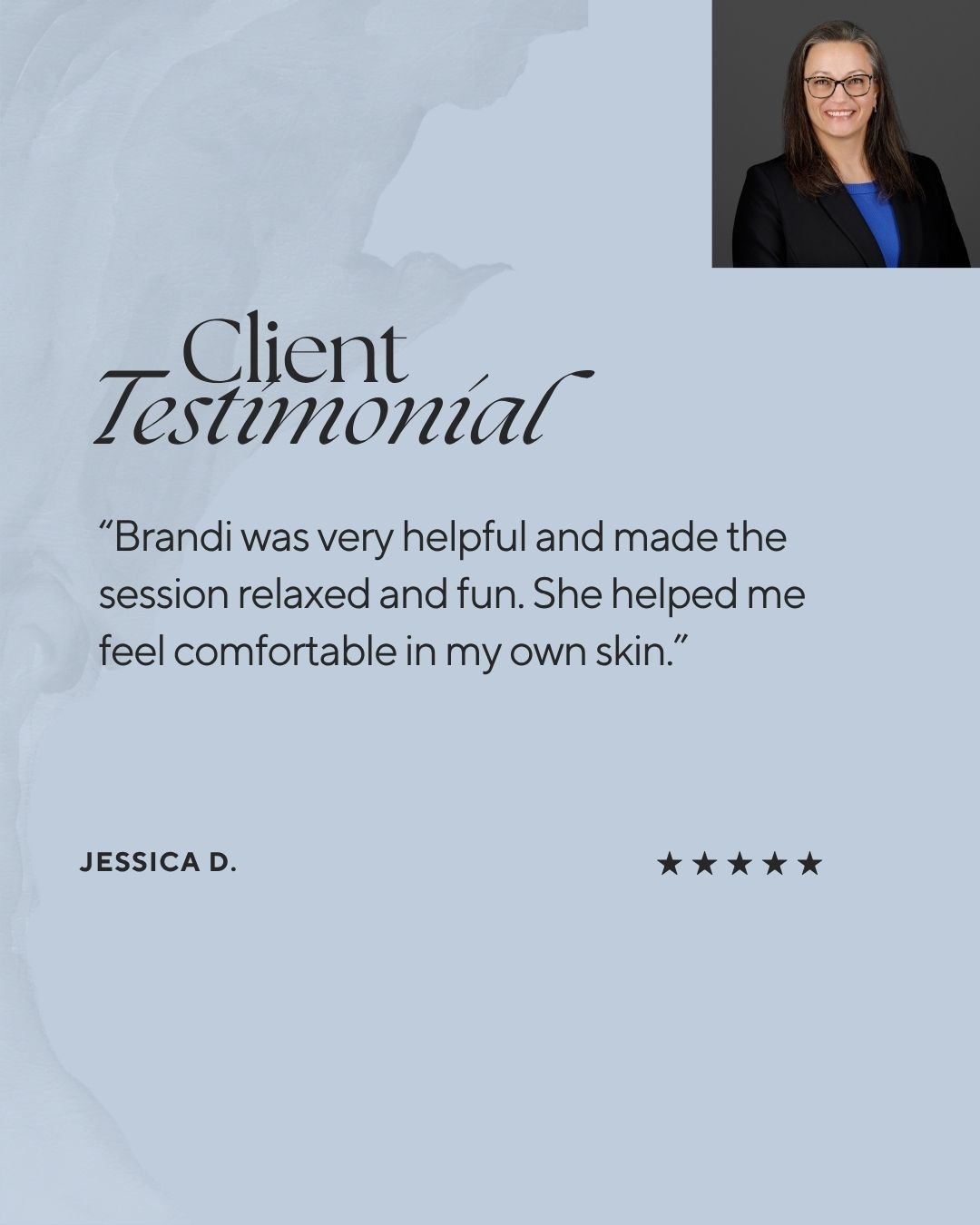 If getting in front of the camera feels intimidating, you&rsquo;re not alone.
But it can feel relaxed, fun, and genuinely you.
Just ask my clients.

#headshots #businessportrait #columbiasc #irmosc #clienttestimonial #brandiblakephotography #portrait