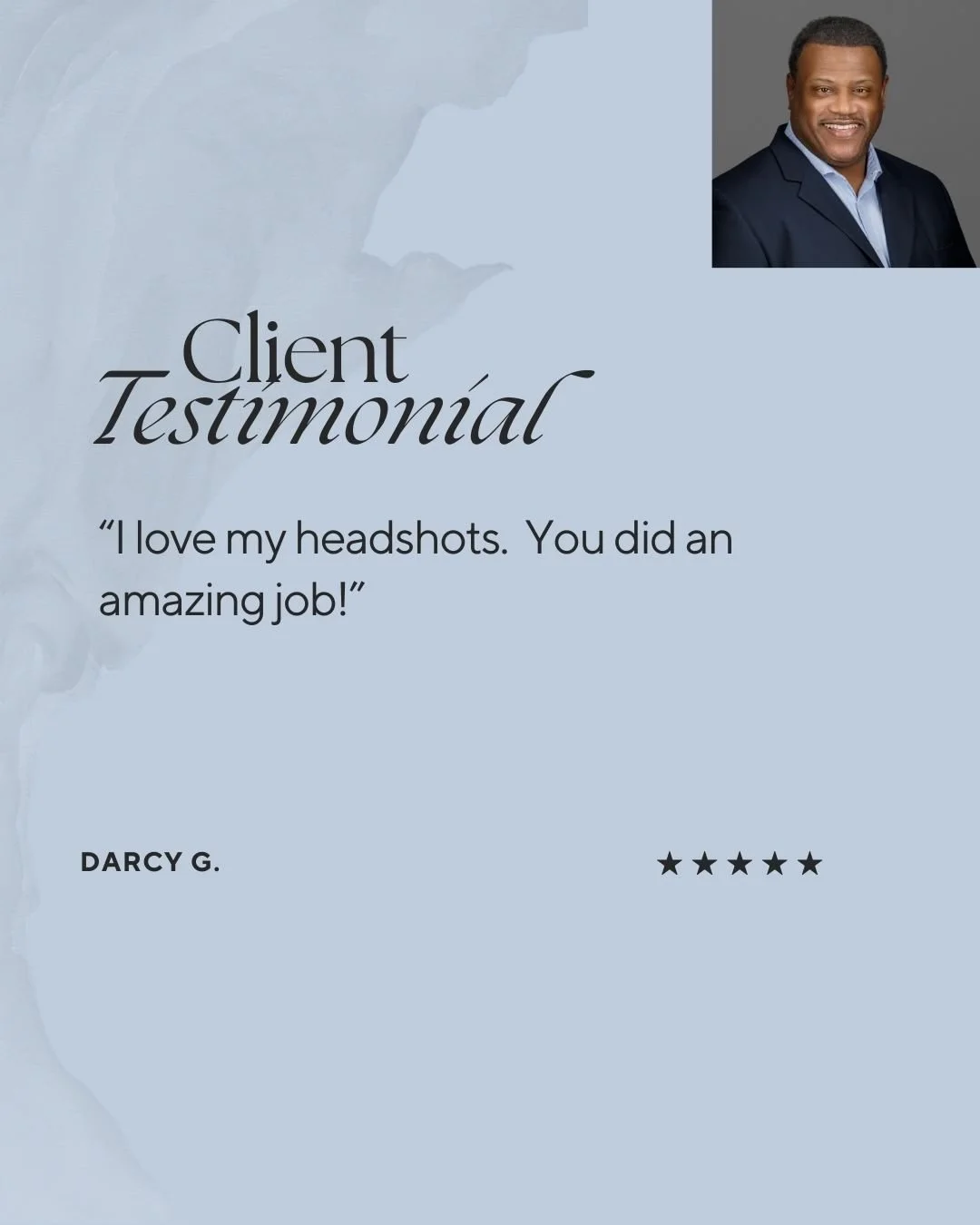 When someone tells me, &lsquo;I love my headshots &mdash; you did an amazing job,&rsquo; it genuinely makes my day.

Great headshots aren&rsquo;t just about looking polished &mdash; they help you show up with confidence and let your personality shine