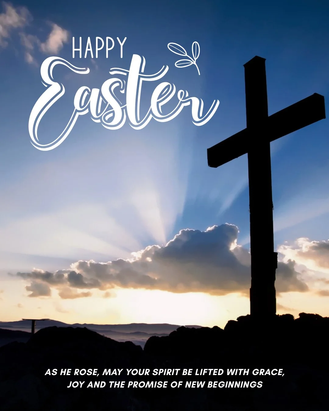 He is risen. May your heart be filled with hope, joy, and the promise of new life.  Wish you and your family a blessed Easter.

#HappyEaster #Easter #HeisRisen