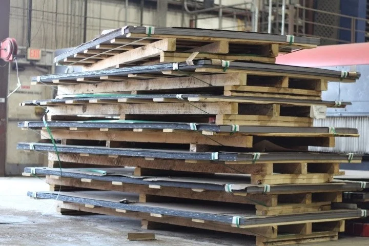 Sheet Metal Storage Racks Solve Floor Space Problems