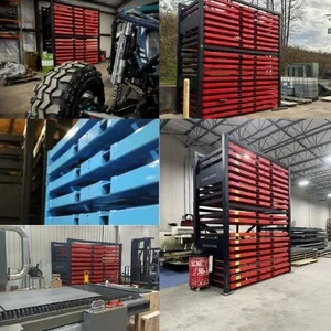 Schmidt Steel Racking Sheet Metal Storage Racks Solve Floor Space Problems