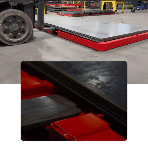 Make Sheet Metal Storage Easier to Unload