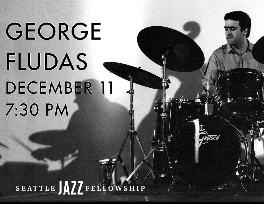 George Fludas artwork from Seattle Jazz Fellowship