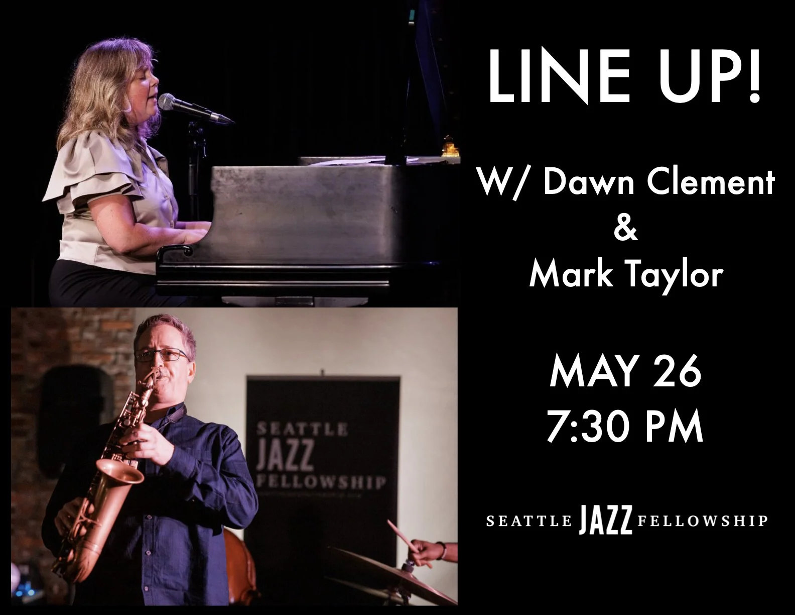 LINEUP! w/Dawn Clement &amp; Mark Taylor