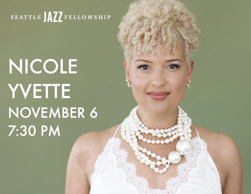 Nicole Yvette artwork from Seattle Jazz Fellowship