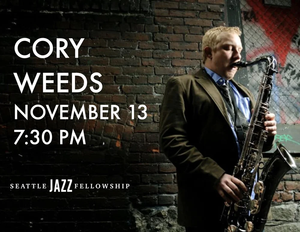 Cory Weeds artwork from Seattle Jazz Fellowship