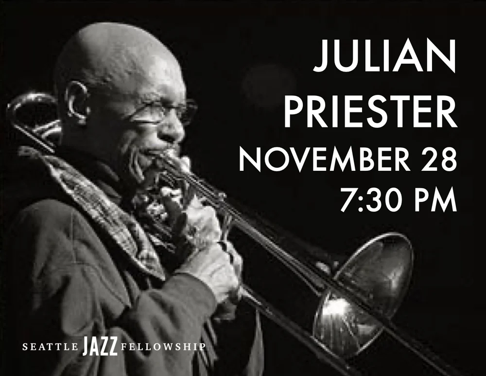 Julian Priester artwork from Seattle Jazz Fellowship