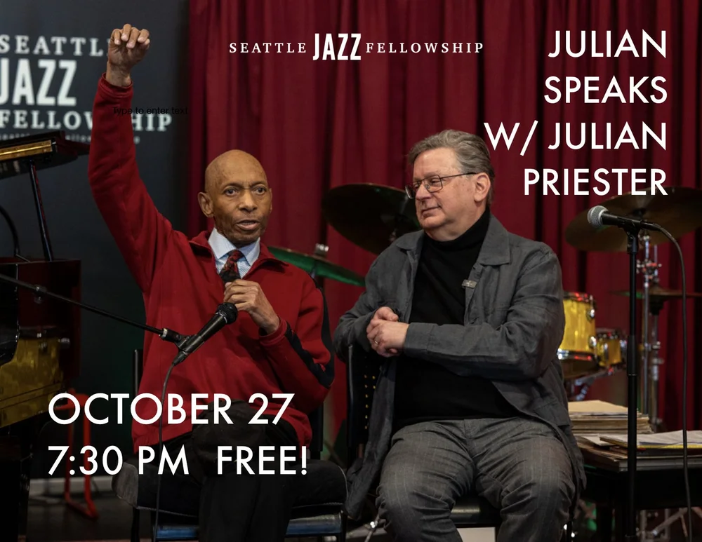 Julian Speaks artwork from Seattle Jazz Fellowship