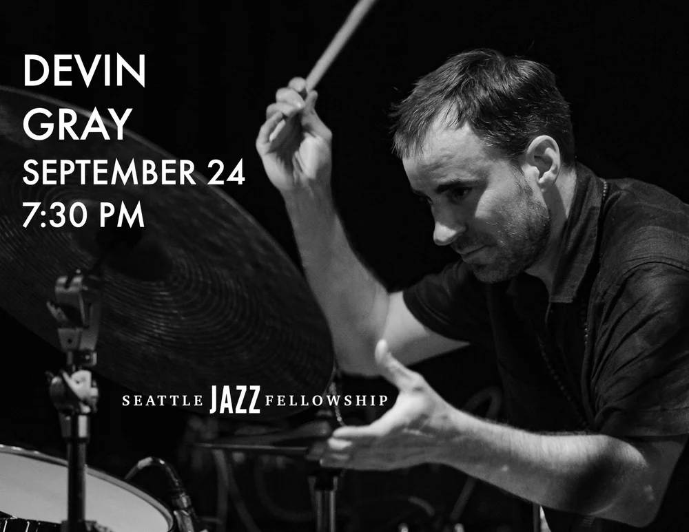 Devin Gray artwork from Seattle Jazz Fellowship