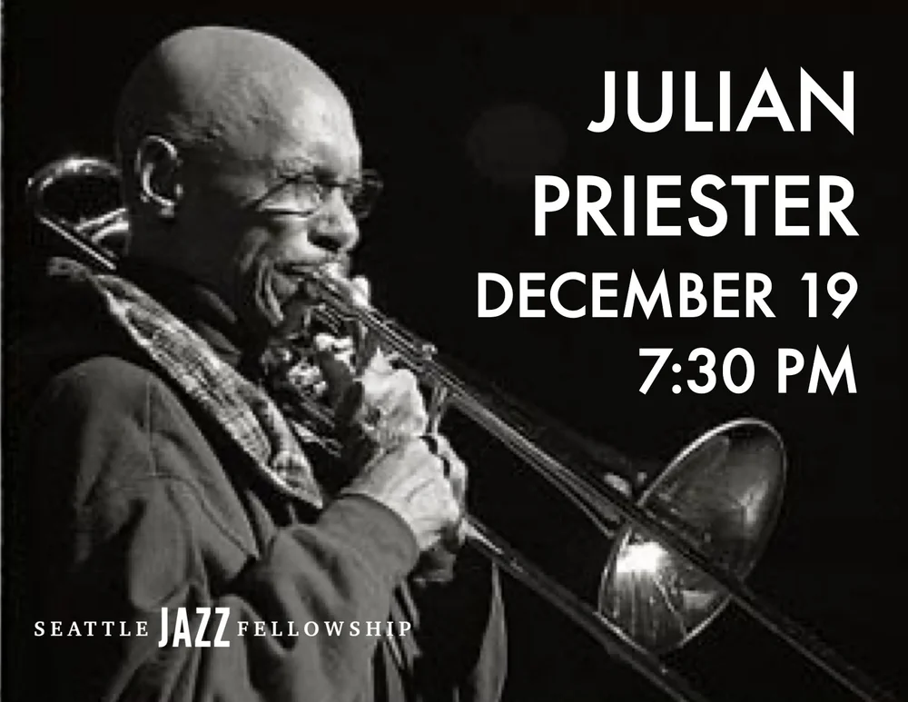 Julian Priester artwork from Seattle Jazz Fellowship