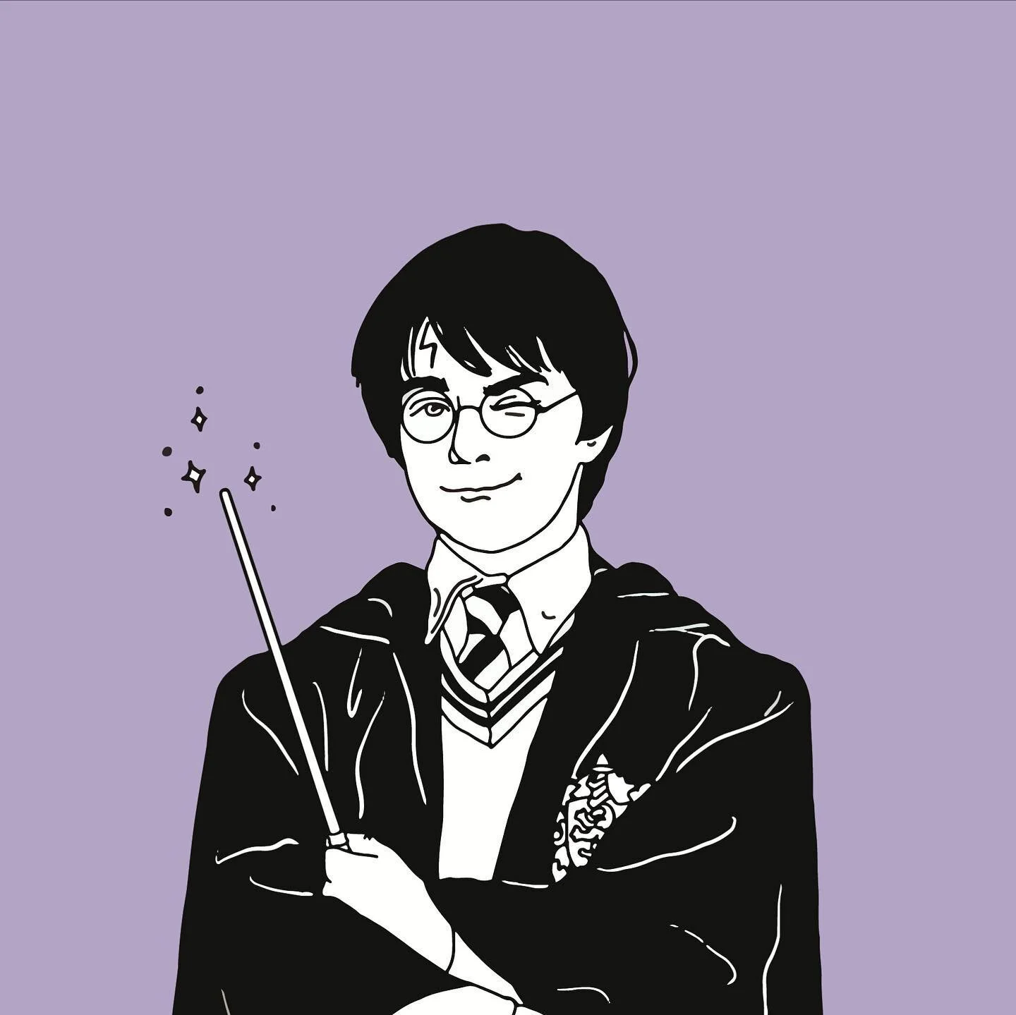 &ldquo;Yer a wizard, Harry&rdquo; and you are some kinda magic ✨💫 swipe for part 1 of a bday card duo that my fantasy-loving geek self is VERY excited about heehee ✨📚🧡
