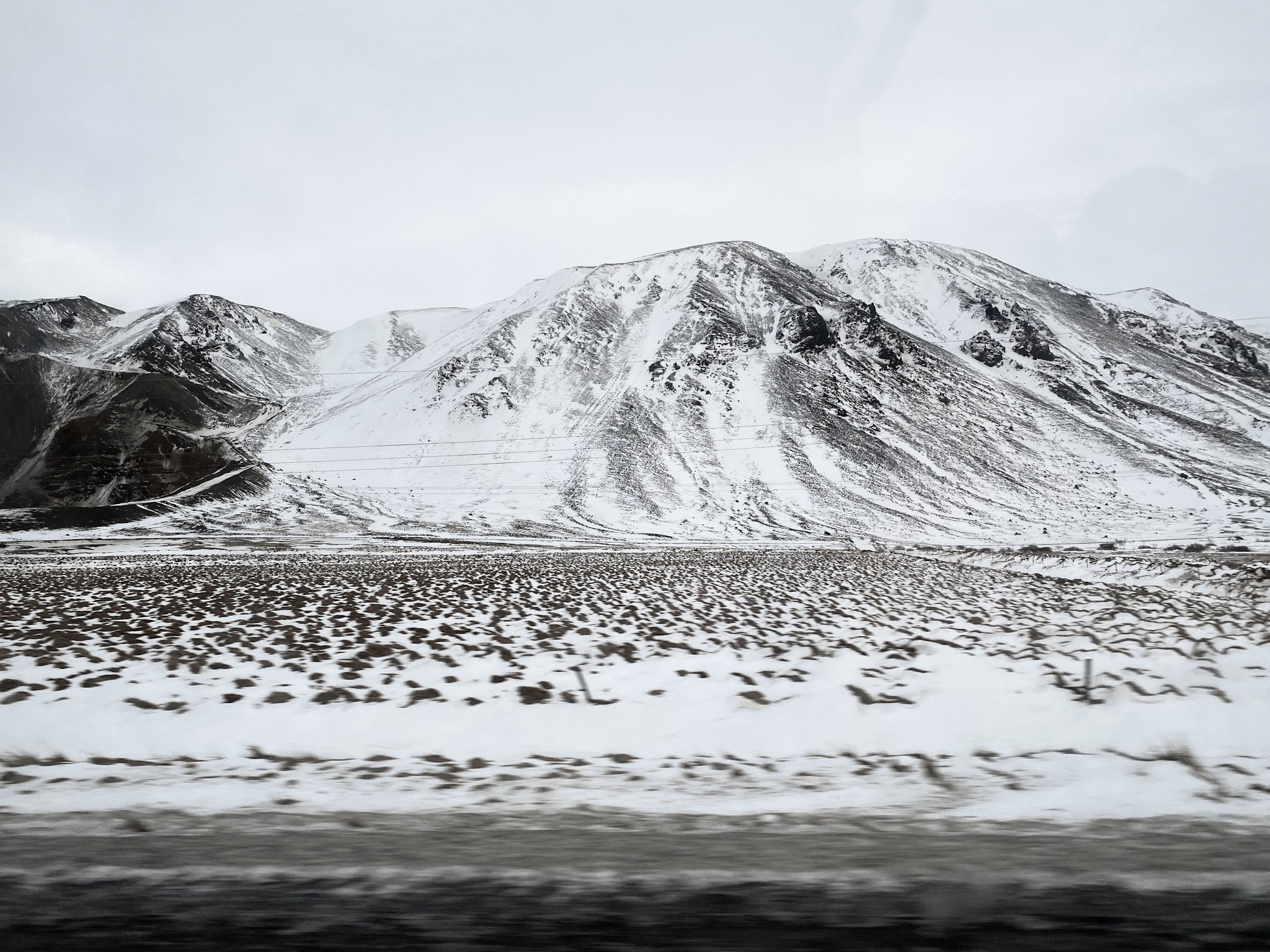 Monochromatic Duality || On the road, Iceland