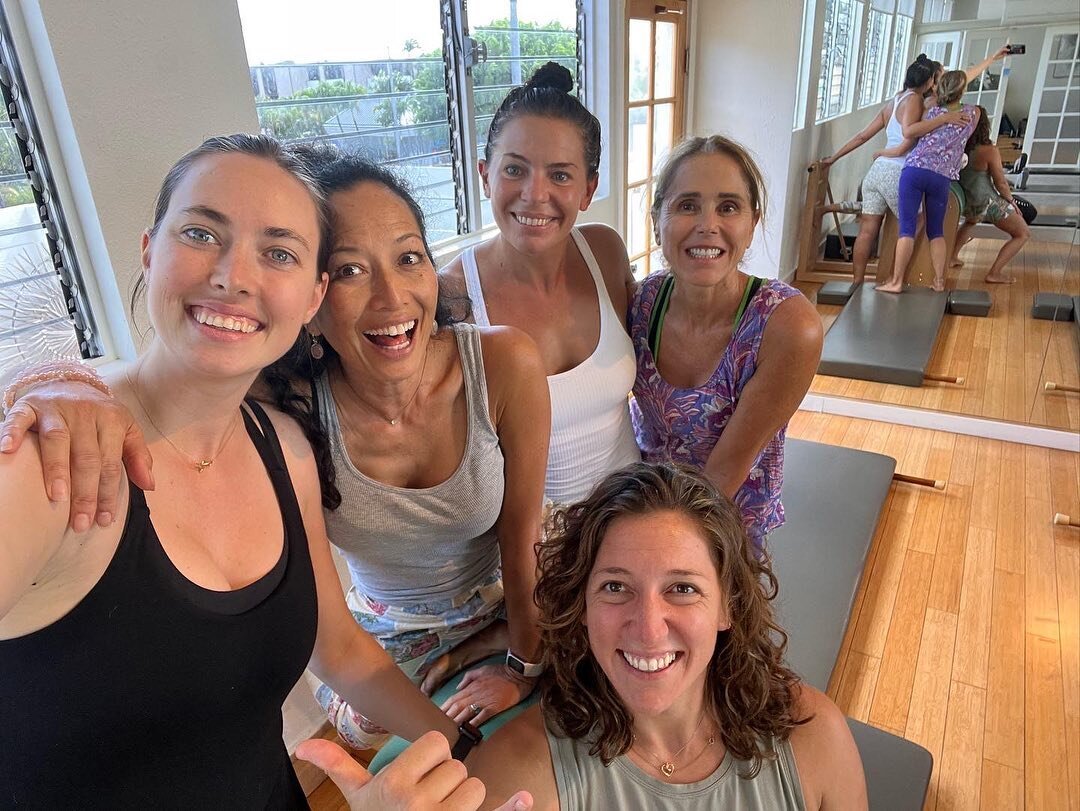 Last weekend Pilates O Ka Lā instructors had the pleasure of learning from our favorite - Sandy Shimoda of @vintagepilates !
It was a pleasure to welcome Sandy back to the studio and an absolute treat for us as teachers to be students for 3 days.
We 