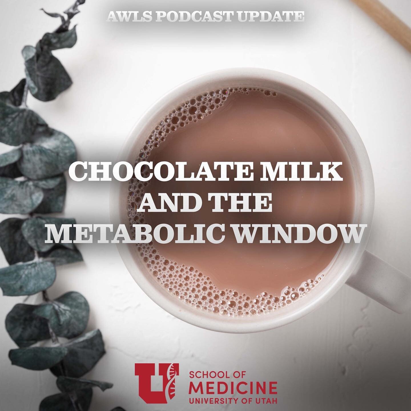 How good is chocolate milk for recovery? Is there a 'metabolic window'? When should outdoor enthusiasts drink that incredibly desirable recovery drink? Listen as we answer these important questions.

Listen to our AWLS podcasts wherever you get your 