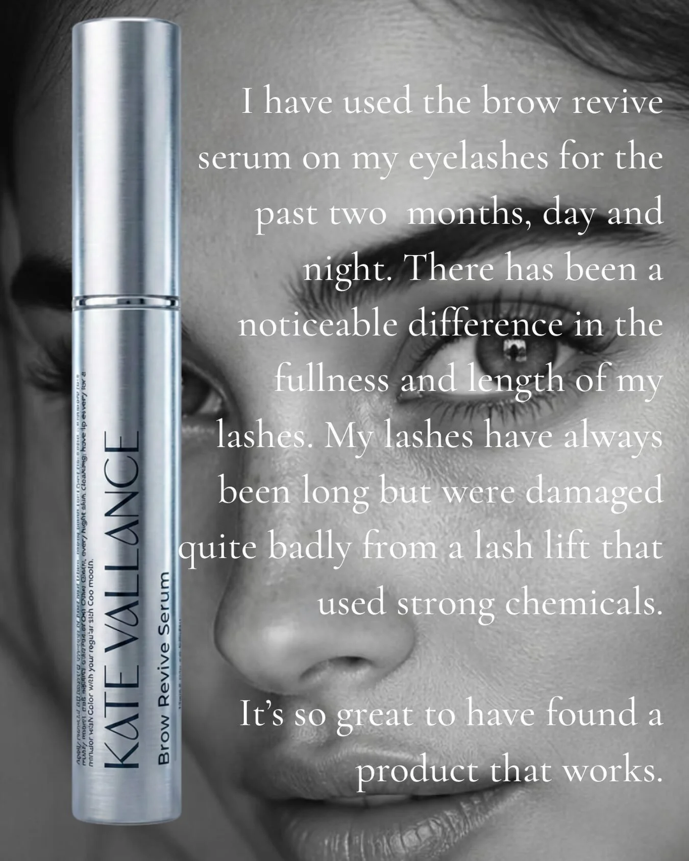 The Brow Revive Serum is incredible for your lashes too! Why not treat both 👏🏼

Thanks for the review Lana x