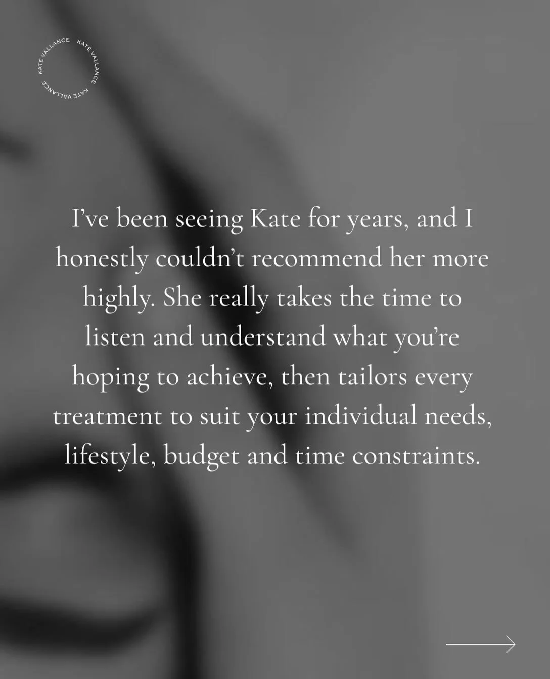 &mdash; Client Testimonial &mdash;

Thank you Stacy 🤍