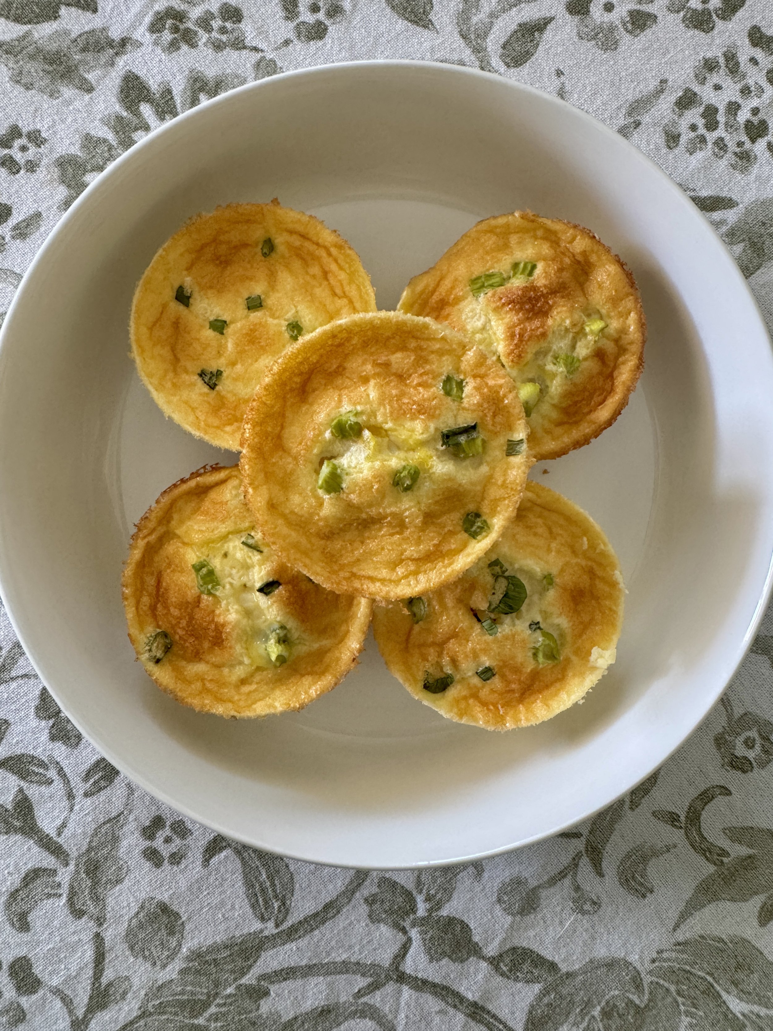 Receta Egg Bites de queso Cottage