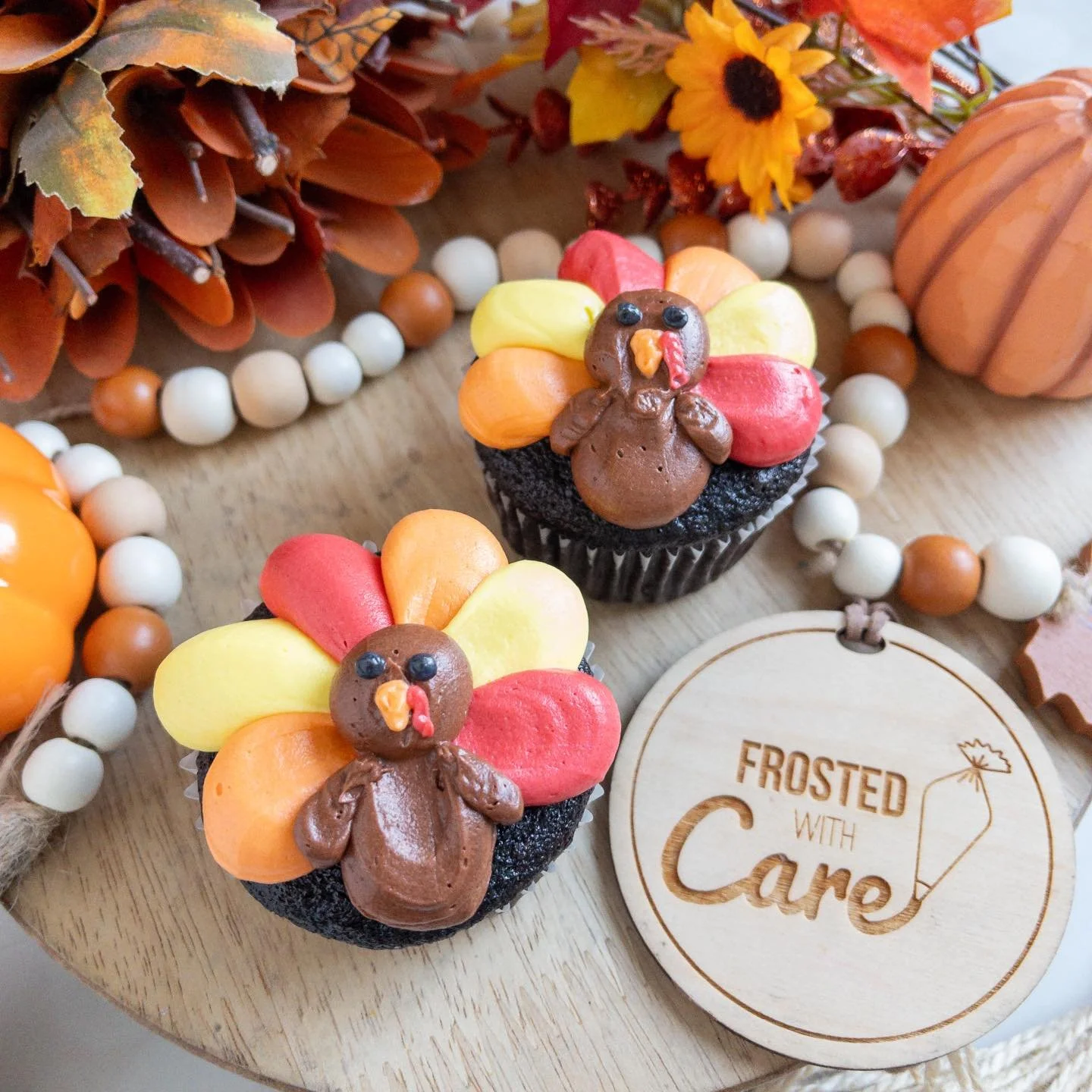 Thanksgiving preorders are now open! New this year include these adorable turkey cupcakes. You can find the whole menu, along with ingredients to all products, available on my website. Preordering will be open until Saturday, November 22nd at 6pm. 

