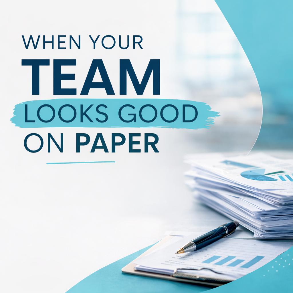 When Your Team Looks Good On Paper